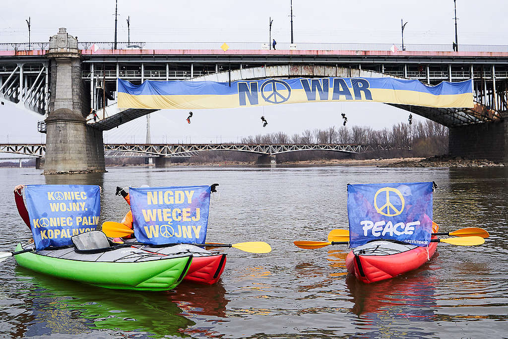 Comment Greenpeace aide les réfugiés d&rsquo;Ukraine
